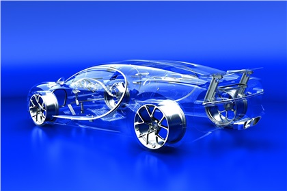 Bugatti Chiron - Materials Rendering