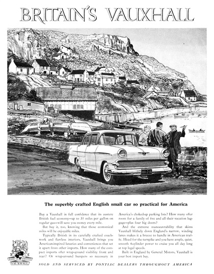 Britain's Vauxhall Ad (May, 1959): Illustrated by Allan Kass