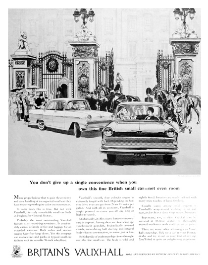 Britain's Vauxhall Ad (September, 1959): Illustrated by Allan Kass