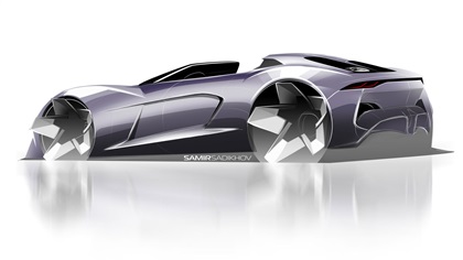 Rezvani Beast (2014): Design Sketch by Samir Sadikhov