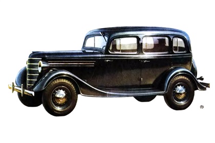 ГАЗ-11-73 (1940-1948 гг.): Рисунок Эдуарда Молчанова