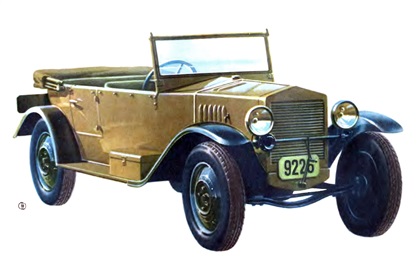 НАМИ-1 (1927-1931 гг.): Рисунок Эдуарда Молчанова