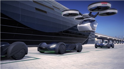 Italdesign/Airbus Pop.Up (2017): Flying  Car Concept
