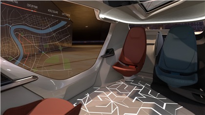 NEVS InMotion Concept (2017): Self-Driving Room