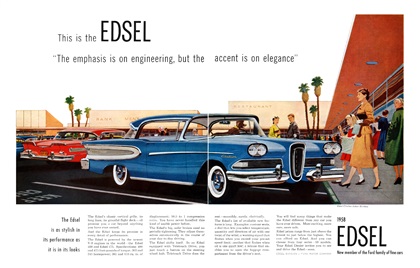 Edsel Citation 2-door Hardtop Ad (October–November, 1957)