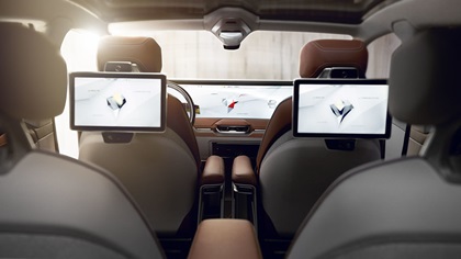Byton M-Byte Concept (2018): Individual Rear Seat Entertainment