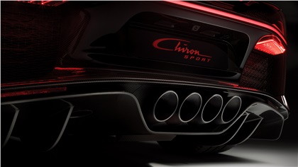Bugatti Chiron Sport (2018): Exhaust