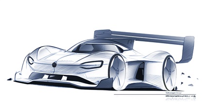 Volkswagen I.D. R Pikes Peak (2018) - Design Sketch