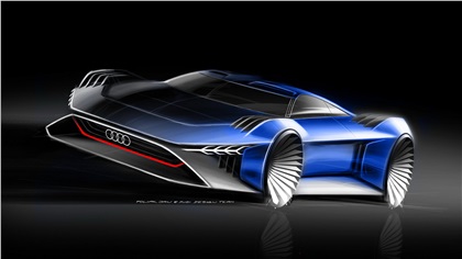 Audi RSQ E-Tron Concept: Design Sketch