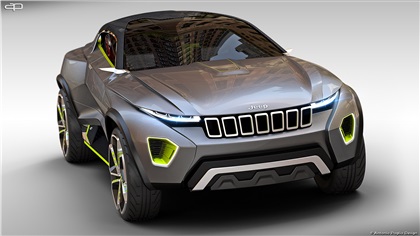  Jeep concept Freedom SUV designed by Antonio Paglia