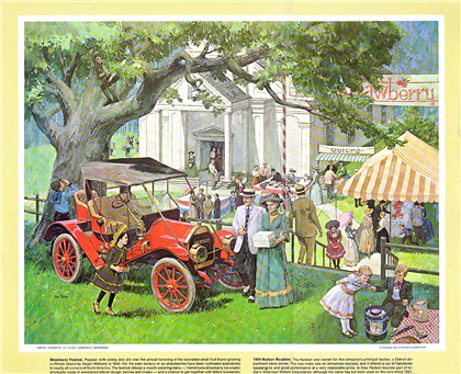 1971-05: Strawberry Festival (1909 Hudson Roadster) - Illustrated by Kenneth Riley