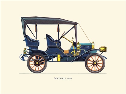 1905 Maxwell - Illustrated by Hans A. Muth