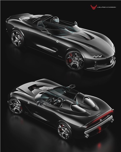 Alfa Romeo Barchetta by Ugur Sahin Design (2020)