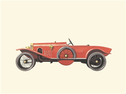 1921 G.N. Alias Salmson - Illustrated by Pierre Dumont