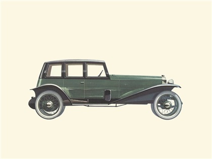 1923–1924 Rolls-Royce Silver Ghost - Illustrated by Pierre Dumont