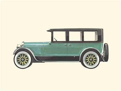 1923 Cadillac Series 63 V-8 - Illustrated by Pierre Dumont