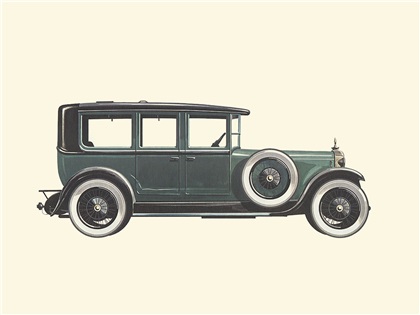 1926 Daimler 25/85 HP - Illustrated by Pierre Dumont