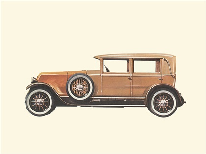 1926 Renault Saloon - Illustrated by Pierre Dumont