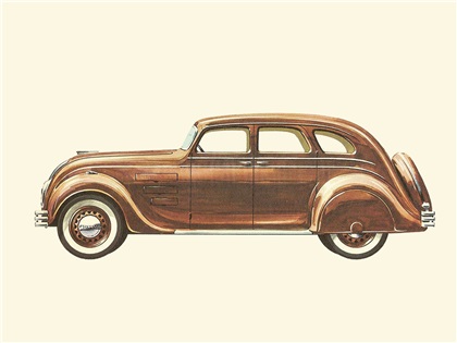 1934 Chrysler Airflow - Illustrated by Pierre Dumont
