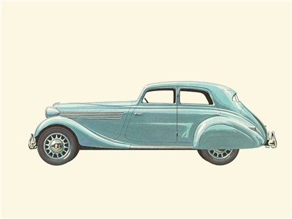 1934 Studebaker Land Cruiser - Illustrated by Pierre Dumont