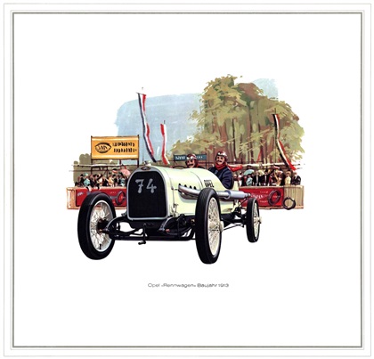 1913 Opel 'Rennwagen'