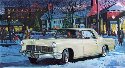 1956 Continental Mark II: Illustrated by William J. Sims