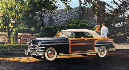 1949 Chrysler Town & Country Convertible: Illustrated by James B. Deneen