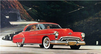 1950 Oldsmobile "88" Holiday Coupe: Illustrated by James B. Deneen