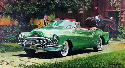 1953 Buick Skylark: Illustrated by William J. Sims