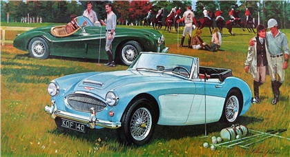 1959 Austin-Healey: Illustrated by William J. Sims