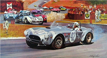 1966 AC Cobra Shelby 427: Illustrated by William J. Sims