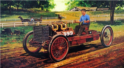 1902 '999' Racer: Illustrated by James B. Deneen