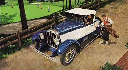 1926 Chandler 'Comrade Roadster': Illustrated by James B. Deneen