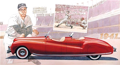 1941 Chrysler Newport - Joe DiMaggio: Illustrated by James B. Deneen