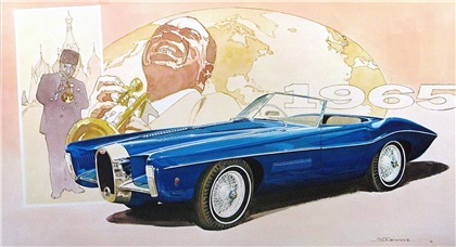 1965 Bugatti - Louis 'Satchmo' Armstrong: Illustrated by James B. Deneen