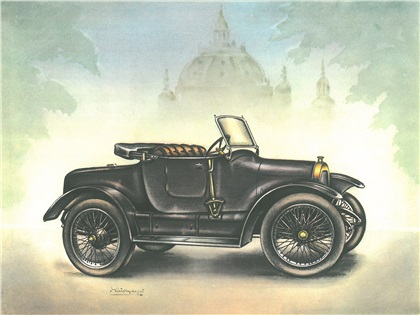 1914 Dürkopp Knipperdolling: Illustrated by Piet Olyslager