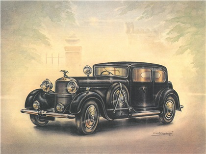 1931 Hispano Suiza: Illustrated by Piet Olyslager