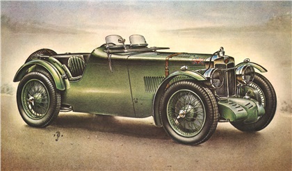 1933 MG J4: Illustrated by Piet Olyslager