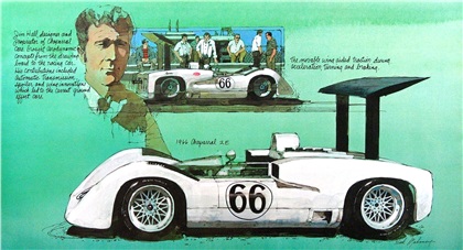 1966 Chaparral 2E: Illustrated by Dick Mahoney