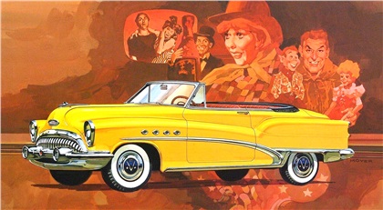 1953 Buick Roadmaster Convertible: Illustrated by Robert M. Moyer