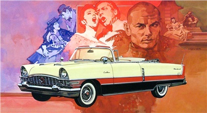 1955 Packard Caribbean: Illustrated by Robert M. Moyer