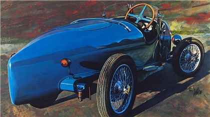 Bugatti Type 23 'Brescia' (1923): Illustrated by Edouard KÜHN