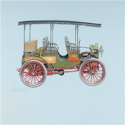 Antique Automobiles: Portfolio by Jerome D. Biederman