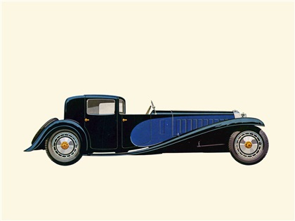 Bugatti Type 41 'Royale' - Illustrated by Hans A. Muth