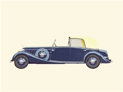 Hispano-Suiza K6 - Illustrated by Hans A. Muth