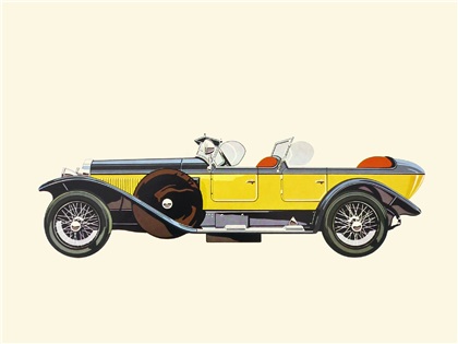 Isotta-Fraschini Tipo 8A - Illustrated by Hans A. Muth