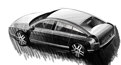 2005 Citroën C6 – Illustrated by Anton Izotov