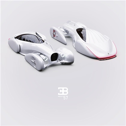 Bugatti NEXT-57 Concept by Cong (2020)