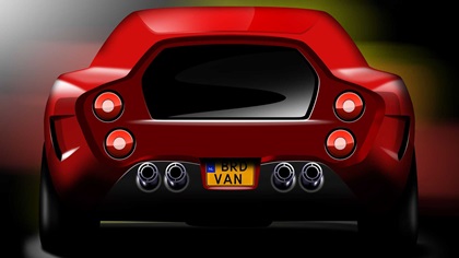 Ferrari Breadvan Homage by Niels van Roij Design (2021)