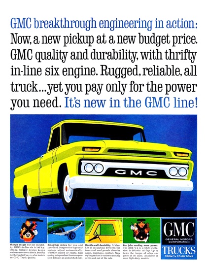 GMC Trucks Ad (November, 1963)